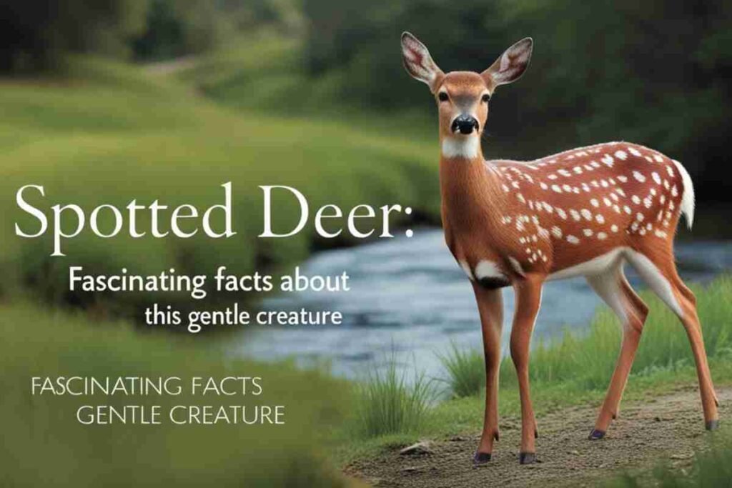 Spotted deer