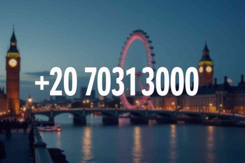44 0 20 7031 3000