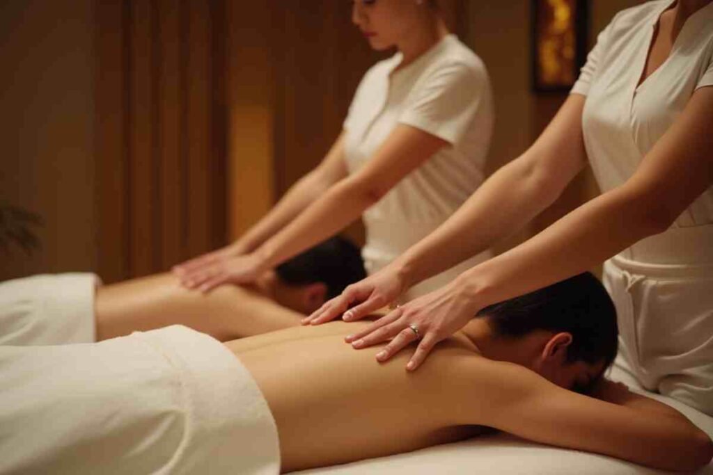 How to get Sandwich massage?