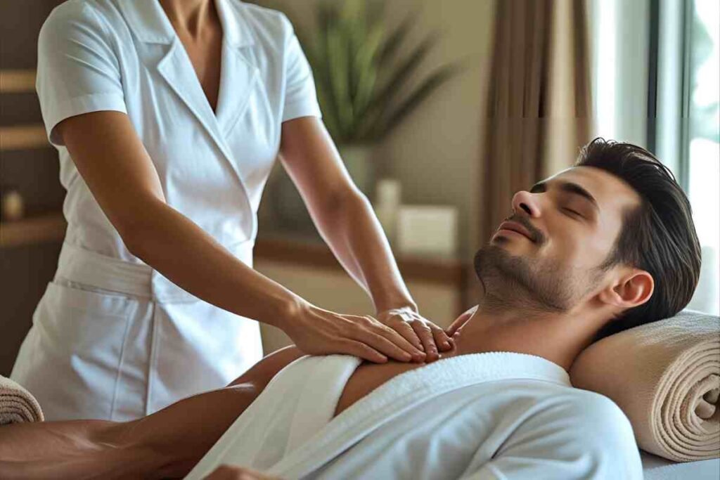 How to get Sandwich massage?