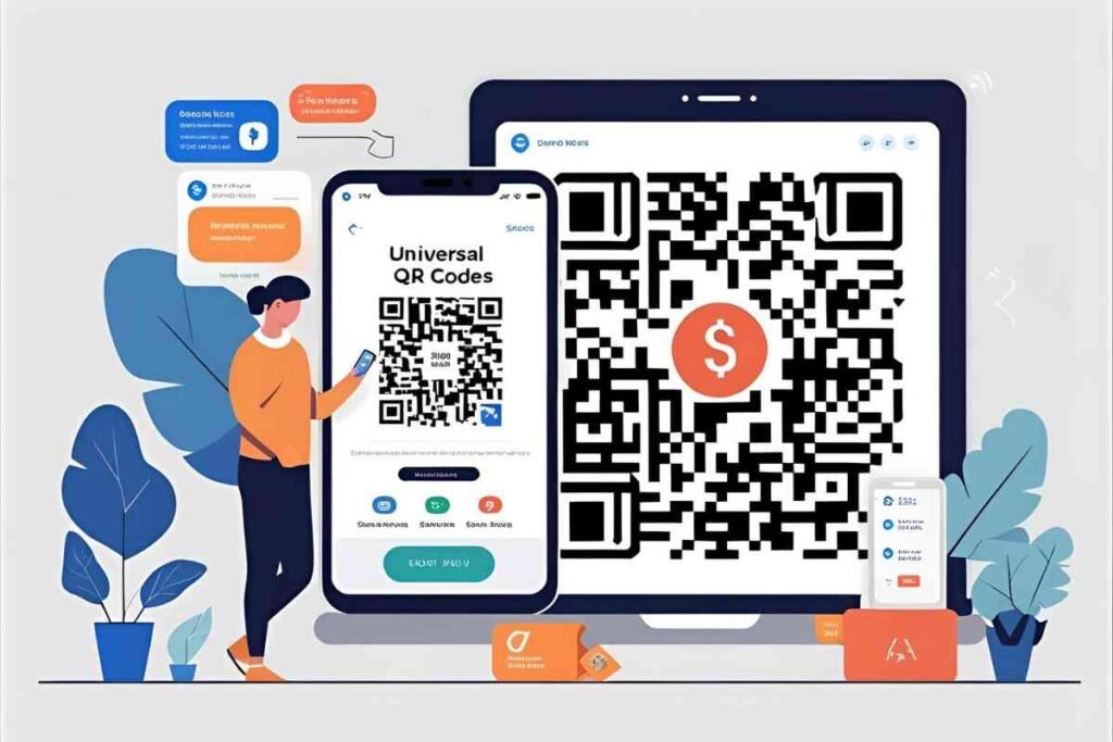 Universal qr code generator