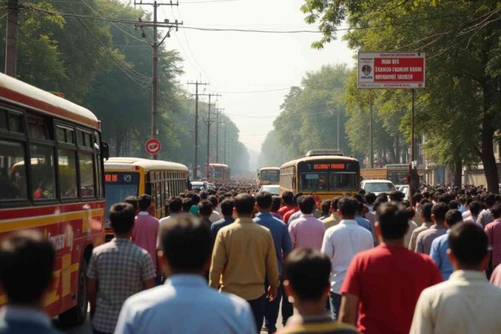 Karnataka ksrtc bus strike