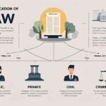 How to give classification of law?