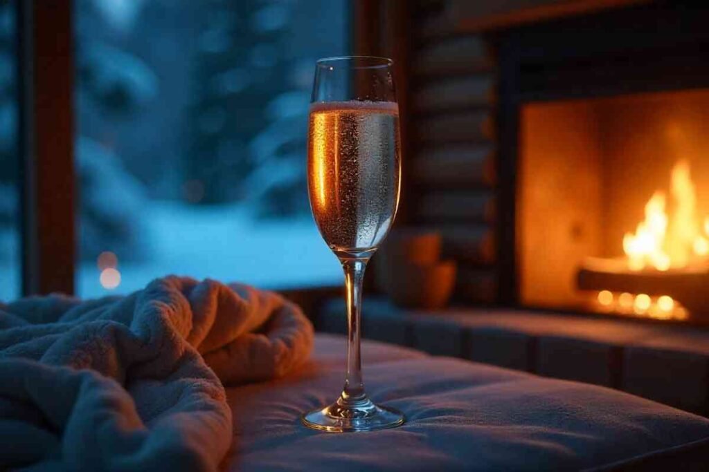 Non alcoholic champagne