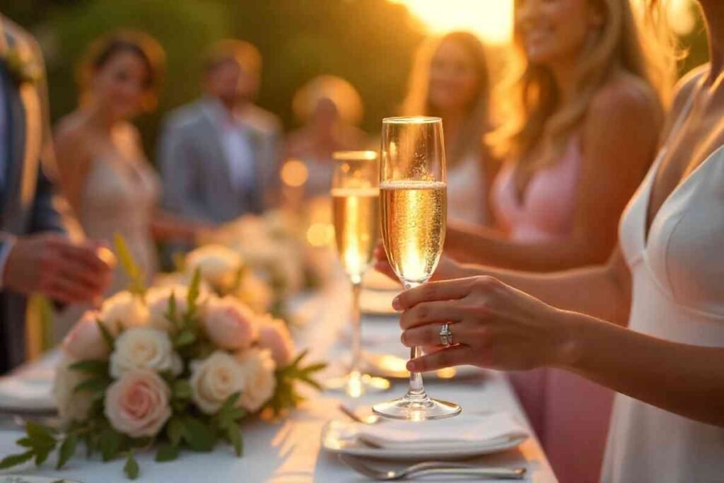 Non alcoholic champagne